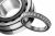 SKF ring bearings on white background